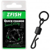 ZFISH Obratlík Quick Change Swivel With Ring veľ. 8 10 ks