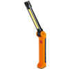 SOLIGHT WM20 pracovní nabíjecí LED lampa, 500lm + 70lm, COB, Li-Ion, USB, černooranžová