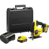 Stanley SFMCS600M2K-QW FATMAX V20 Aku přímočará pila, 2 x 4.0 Ah 18 V