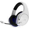 HyperX Cloud Stinger Core - Wireless Gaming Headset (White-Blue) - PS5-PS4 Slúchadlá s mikrofónom Bezdrôtový Pres hlavu Hranie Modrá, Biela (4P5J1AA)