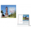 MFP 1061771 Kalendář 2027 stolní mini Toulky naší krajinou