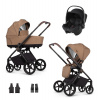 Venicci Kombinovaný kočík 2v1 CLARO + Autosedačka Britax Baby-Safe Core + Adaptéry Varianta: Caramel