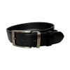 Pánský společenský opasek BEST JEANS 22/020/60 Black Délka: 115