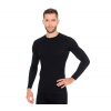 Funkční tričko Brubeck LS12820 Active Wool black vel. M