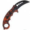 Herbertz Karambit Red Camo