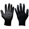 Bradas Rukavice PURE BLACK PU 10