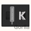 Moleskine - ozdoba na zápisník – písmeno K - Moleskine