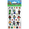 Pyramid International Minecraft Characters Nálepky Sada Penové Stickers Foil 25 ks