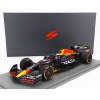 Spark-model Red bull F1 Rb18 Team Oracle Red Bull Racing N 1 Winner Belgicko Gp Majster sveta 2022 Max Verstappen 1:18 Matná modrá žltá červená