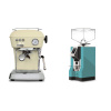 Ascaso Dream ONE, Sweet Cream + Eureka Mignon Specialita, CR tiffany blue