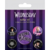 Pyramid International Sada placek Wednesday Nevermore