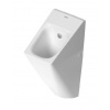 Duravit Viu - Pisoár, zadný prívod vody, Rimless, s WonderGliss, biela 28163000071