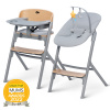 KINDERKRAFT SELECT Set jedálenská stolička Livy Oak + lehátko Calmee, Premium Varianta: KINDERKRAFT SELECT Set jedálenská stolička Livy Aster Pink + lehátko Calmee, Premium