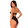 Obsessive Sexy body Selinne Teddy Čierna M/L