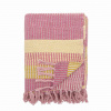 Bloomingville Prehoz z recyklovanej bavlny Isnel Pink 130 × 160 cm