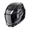 Prilba Scorpion EXO-TECH Evo CONQUER Black White Veľkosť: XS (53-54 cm)