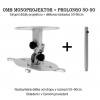 Fiber Mounts OMB Monoprojektor 50-90 stropní držák na projektor (Držák na projektory se stropním zavěšením, nastavitelná vzdálenost od stropu 50-90cm)