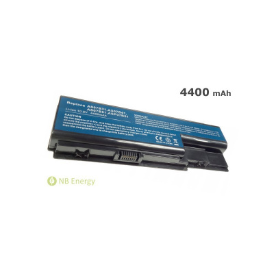 NB Energy AS07B31 4400mAh Li-lon - neoriginálna | Batéria ACER Aspire 5520 5920 AS07B31 | 4400 mAh (49 Wh), 11,1V