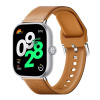 eses Silikónový remienok kombinovaný pre Xiaomi Redmi Watch 4, Smart Band 8 Pro a 9 Pro - Hnedo žltý