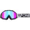 MX okuliare Oneal B-10 Speedmetal Radium black/grey
