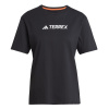 Dámske Tričko s krátkym rukávom ADIDAS W TX LOGO TEE JF9131 – Čierna
