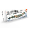 Sada farieb AK Interactive - US Air Force & ANG Aircraft 1960s-1980s Set 3G
