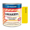 Chemolak S2822 Uniakryl 0610 žltá - Farba na značenie ciest, na asfalt a betón 0,75l