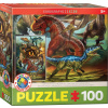 EUROGRAPHICS Puzzle Mäsožraví dinosaury 100 dielikov