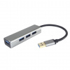 PremiumCord USB 3.0 Superspeed HUB 4-portový (ku3hub4e)