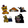Youtooz Five Nights at Freddy's Enamel Pins Set Into The Pit 3 cm (6)