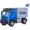 _Ostatní 1_ Auto nákladní truck s kontejnerem zpětný chod modro-šedé plast
