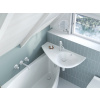Ravak Umývadlo Avocado L 85x45 white s otvormi + CLEANER čistič XJ1L1100000