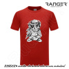 Tričko RANGER® - SOVA - b Červená 4XL