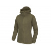 Helikon-Tex Cumulus dámska flisová mikina s kapucňou, taiga green - M