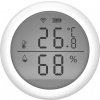 UMAX chytrý senzor teploty a vlhkosti U-Smart Temperature and Humidity Sensor/ Wi-Fi/ Android/ iOS/ CZ app/ bílý