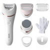 Epilátor Philips Series 8000 BRE730/10 biely