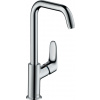 Hansgrohe Focus E2, umývadlová batéria s otočným výtokom, chrómová, HAN-31519000