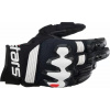 Motocyklové rukavice Alpinestars Halo čierna biela M