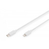 DIGITUS Digitus DB-600109-020-W lightning kábel 2 m Biela (DB-600109-020-W)