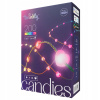 Twinkly Candies 200 RGB LED srdce, USB-C, zelené, aplikácia, 12 m