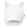 Luxusná detská zimná čiapočka s uškami New Baby Snowy collection, 74