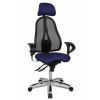 Topstar Topstar - obľúbená kancelárska stolička Sitness 45 - tmavě modrá, plast + textil + kov