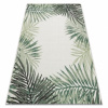 Dywany Łuszczów Koberec COLOR 19435/062 SISAL Listy zelená JUNGLE 80x150 cm