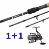 Delphin Method CONXEPT 360cm/60g + 3 špičky + Delphin IXTREK 4T SET