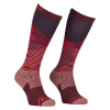 Lyžařské ponožky Ortovox All Mountain Long Socks W velikost 39-41 barva winetasting