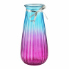 Mondex Váza Serenite 9,5x12x29 cm růžová/modrá