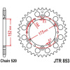 JT REŤAZOVÉ KOLESÁ JTA853.40BLK JT ZADNÉ REŤAZOVÉ KOLESO 856 40 HLINÍK RACELITE YAMAHA YZ/YZF '88-'98 (85640JTA) (REŤAZ 520) FAR