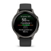 Garmin VENU 4 - 45mm, Black/ Slate + Black 010-03014-00 - Smart hodinky