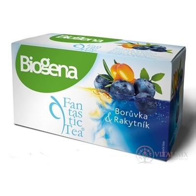 Biogena Fantastic Tea Čučoriedka & Rakytník bylinný čaj (inov.2019) 20x2 g (40 g)