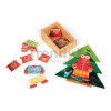 Janod drevené puzzle Medveď v pyžame 08198